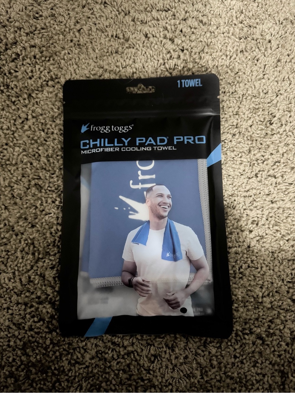 Frogg Toggs Chilly Pad Pro Microfiber Cooling Towel - Blue